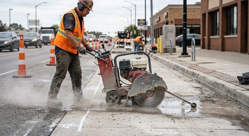Pavement Cutting Service